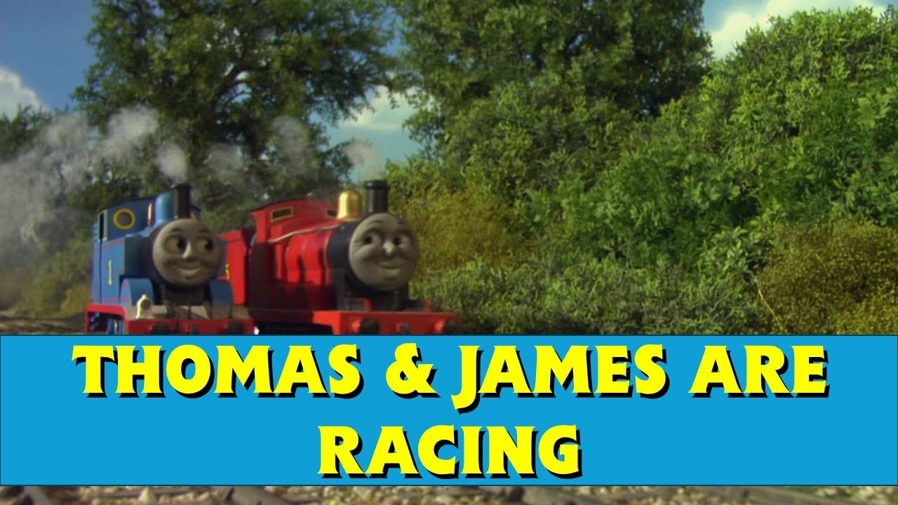 Thomas & Friends: Thomas & James Are Racing (Racing To The Wharf) [Sing-Along Music Video]