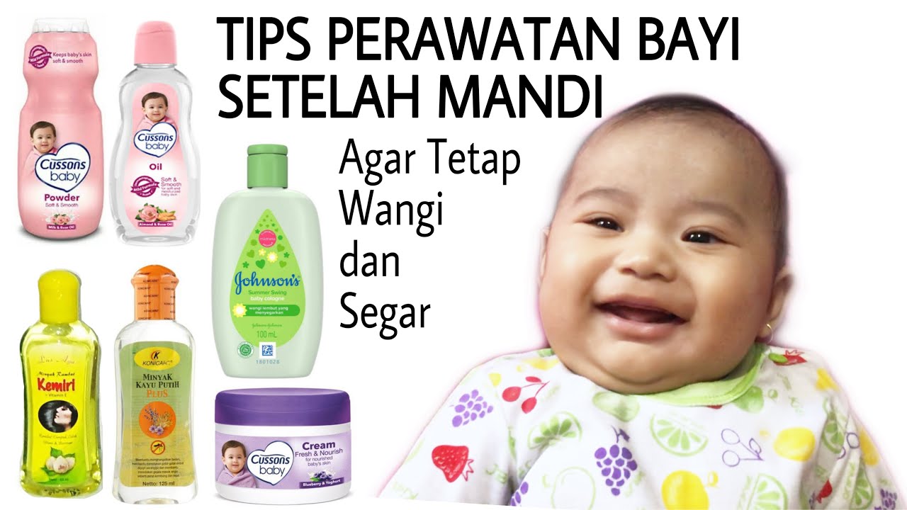 RAHASIA BAYI TETAP WANGI & SEGAR !!! Tips Perawatan Bayi Setelah Mandi || Step By Step