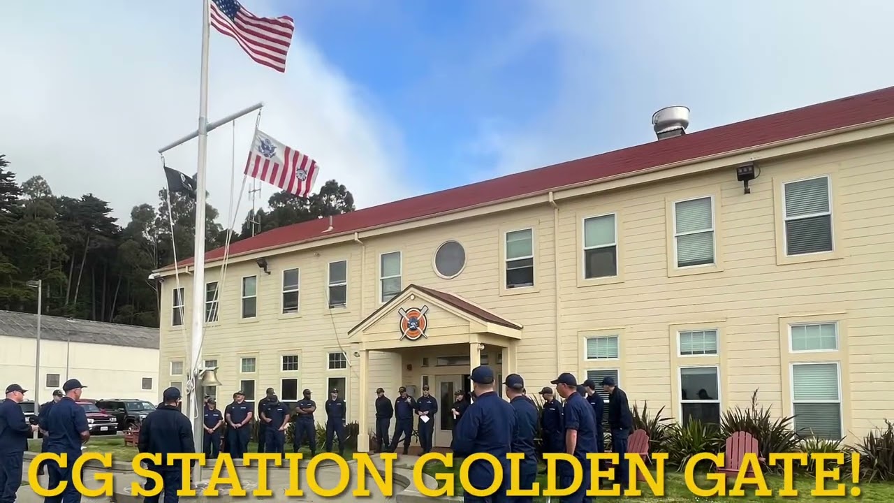 Marines Dream Arrival Golden Gate Bridge Coast Guard Station San Francisco! D-1