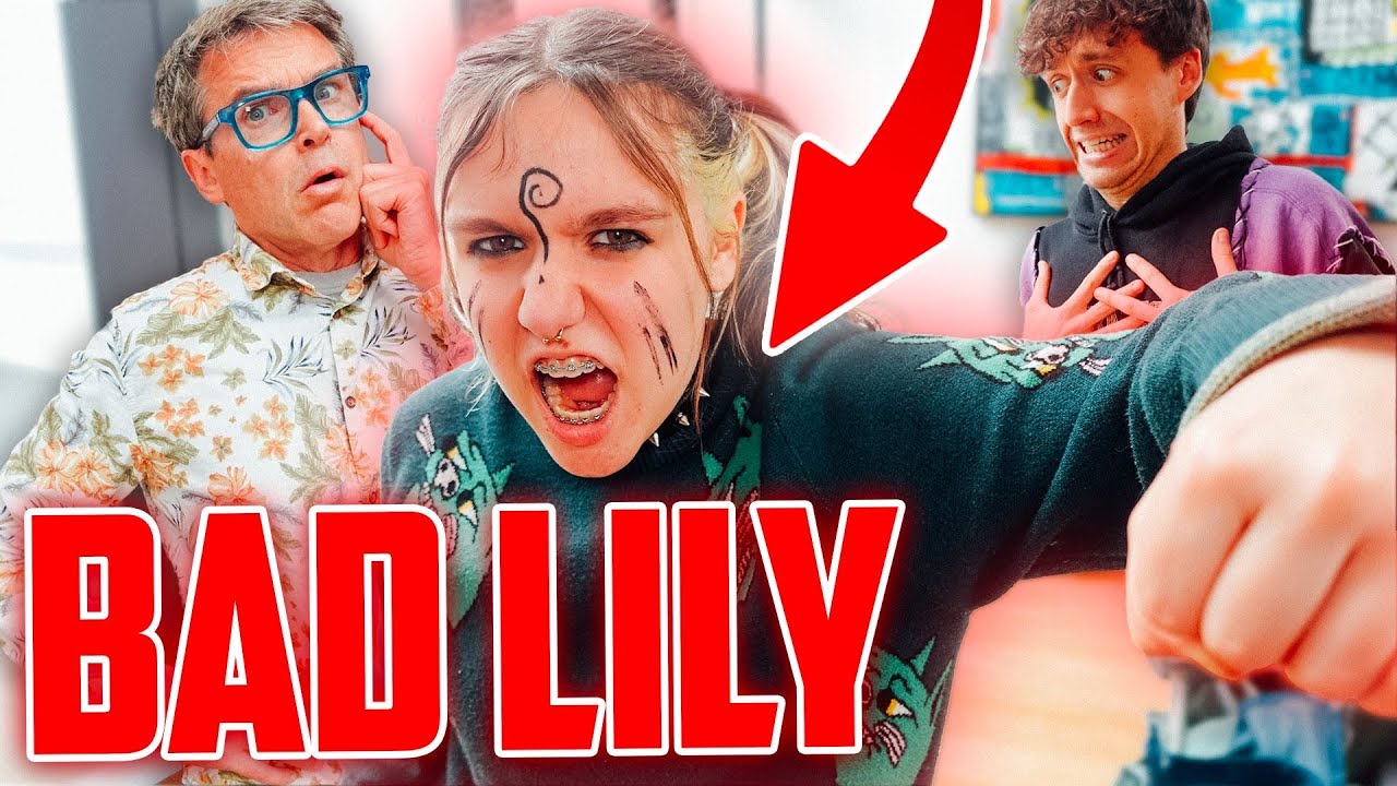 NE PAS ÉNERVER BAD LILY ! PINK LILY DEVIENT GOTHIQUE !