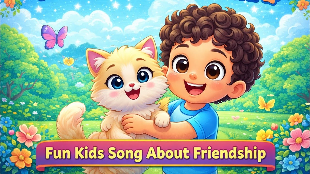Fun Kids Song About Friendship | SoftDeen Studio