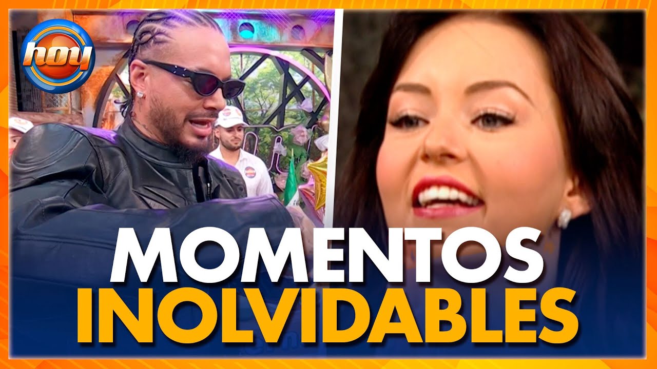 Angelique Boyer llegó para presentar ‘Teresa’ y J Balvin comió tacos en HOY | Programa Hoy