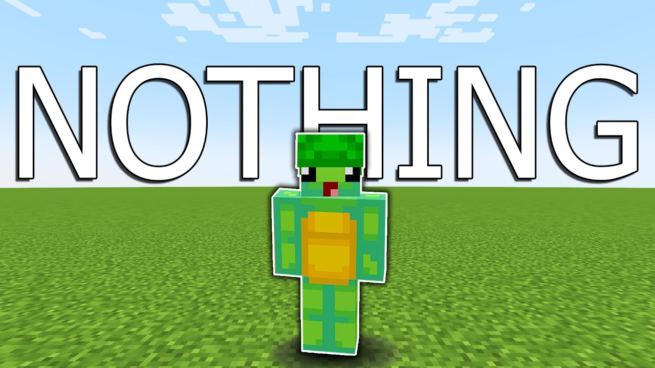 I Survived Hardcore Minecraft on Superflat Mode!
