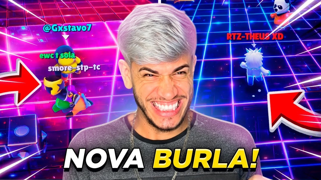 REAGINDO A V&Iacute;DEOS VIRAIS DE STUMBLE GUYS NO TIKTOK - ELE INVENTOU UMA NOVA BURLA!