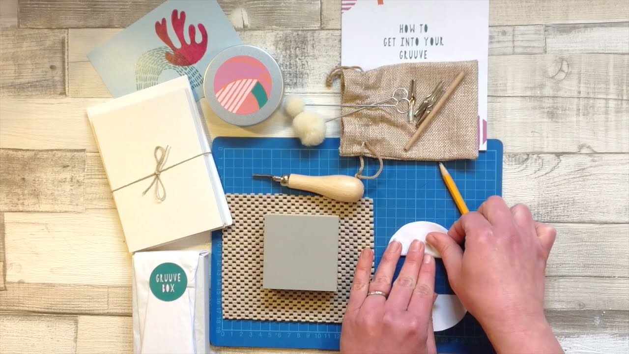 BLOCK PRINTING for beginners | LINO PRINT
