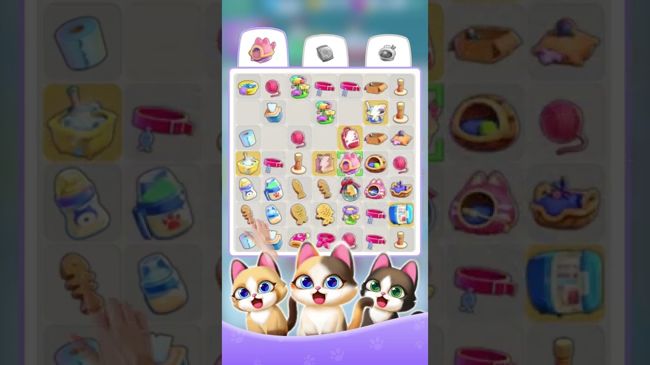 🍄Merge items to discover hundreds of unique tools to create and use your renovation!🏡Merge cat