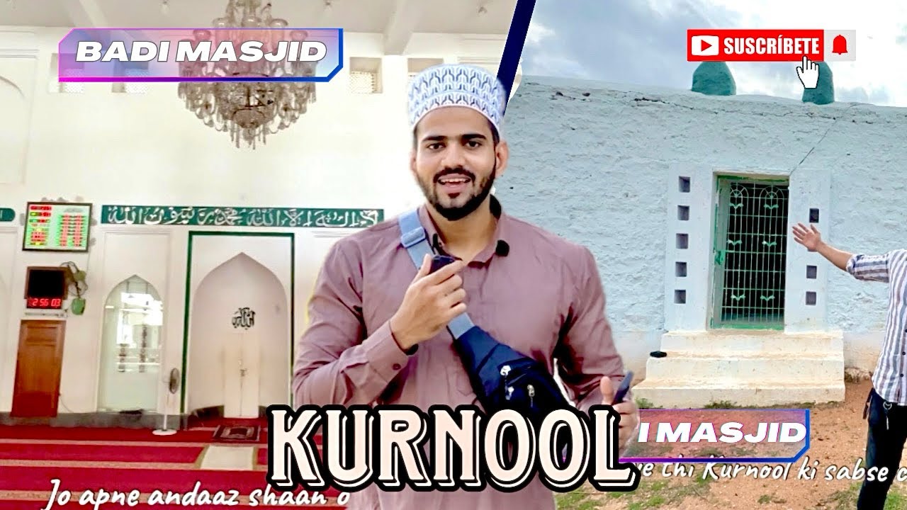 KURNOOL KI BADI MASJID AUR CHOTI MASJID || ABDULZEHEN VLOGS || KURNOOL MARKAZ HISTORY 