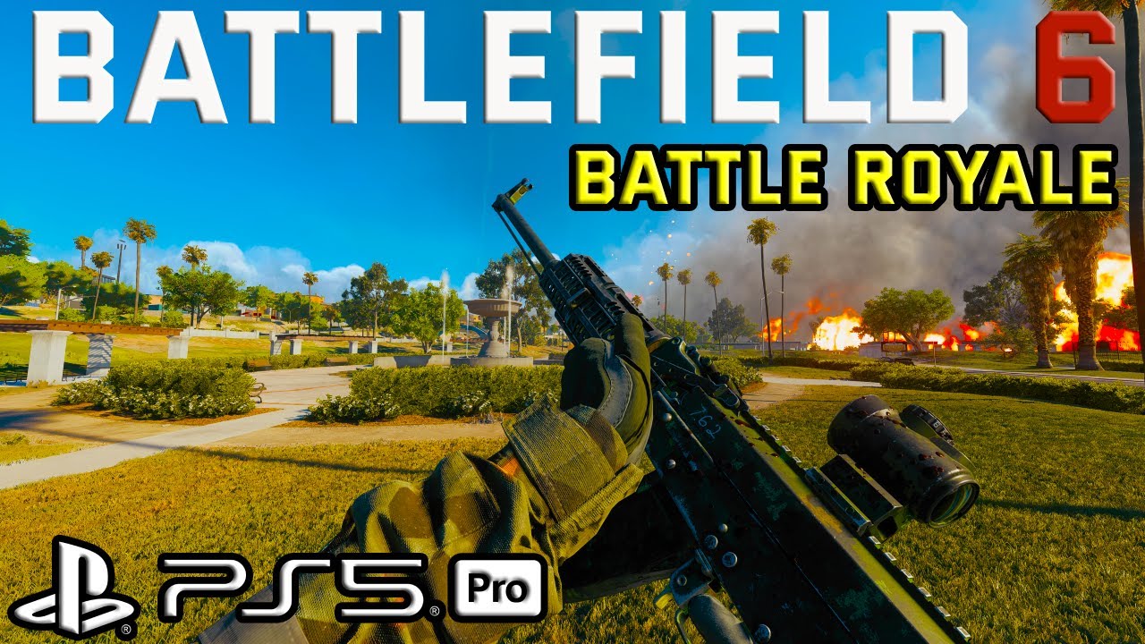 Battlefield 6 Battle Royale - PS5 PRO 1440P 120HZ - FPS Test