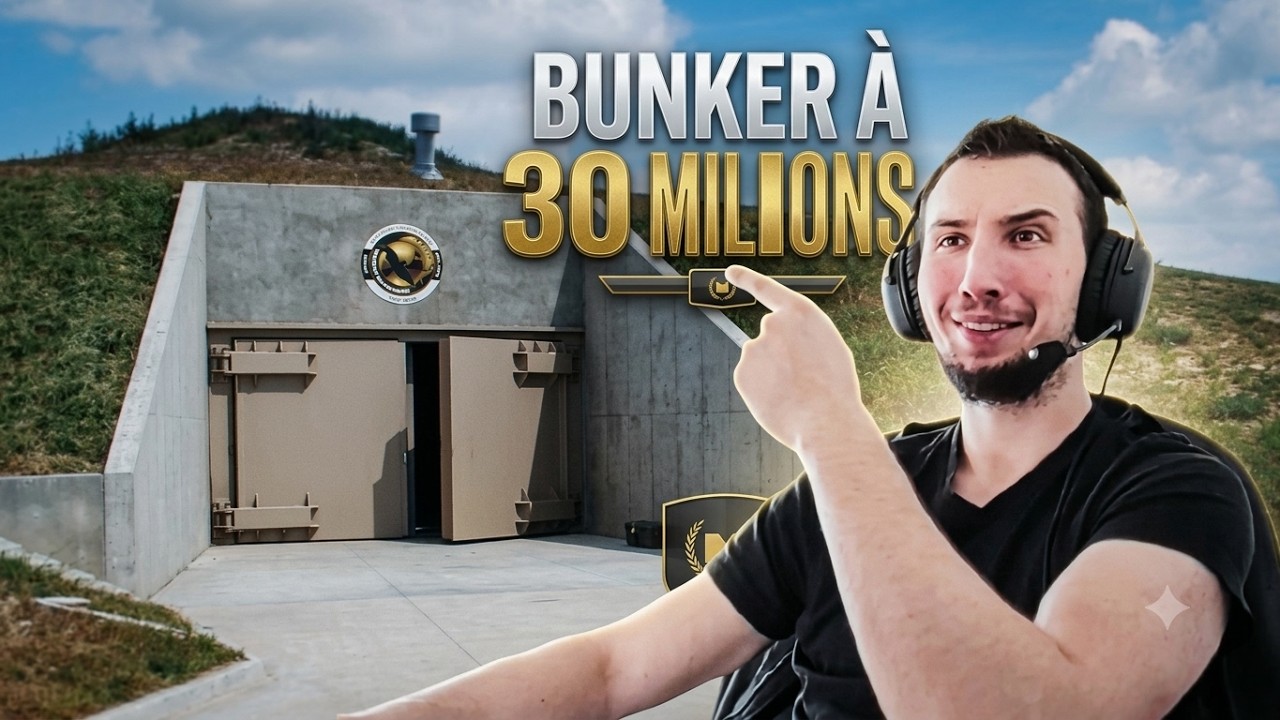 ON DÉCOUVRE LE BUNKER DE CE MILLIONAIRE