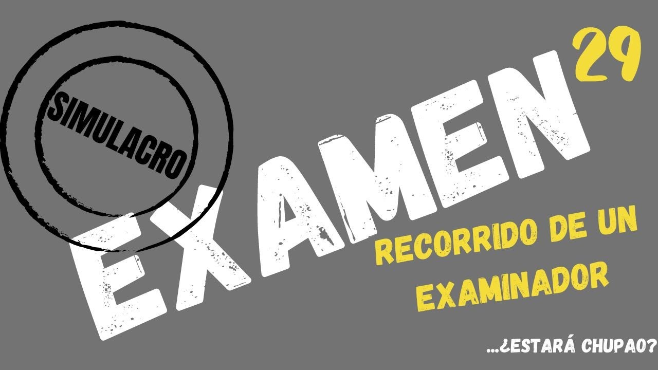 SIMULACRO DE EXAMEN 29, DIC´23