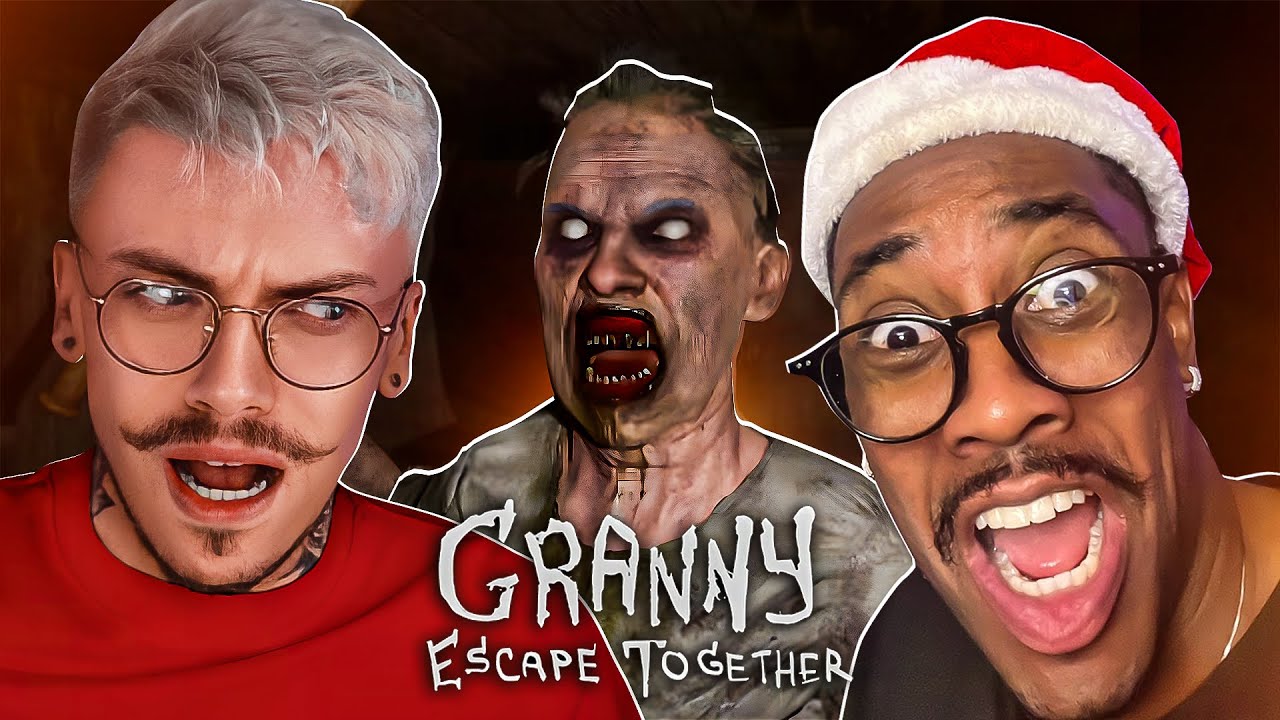 tentei ESCAPAR da GRANNY com meu amigo - Granny Escape Together #1