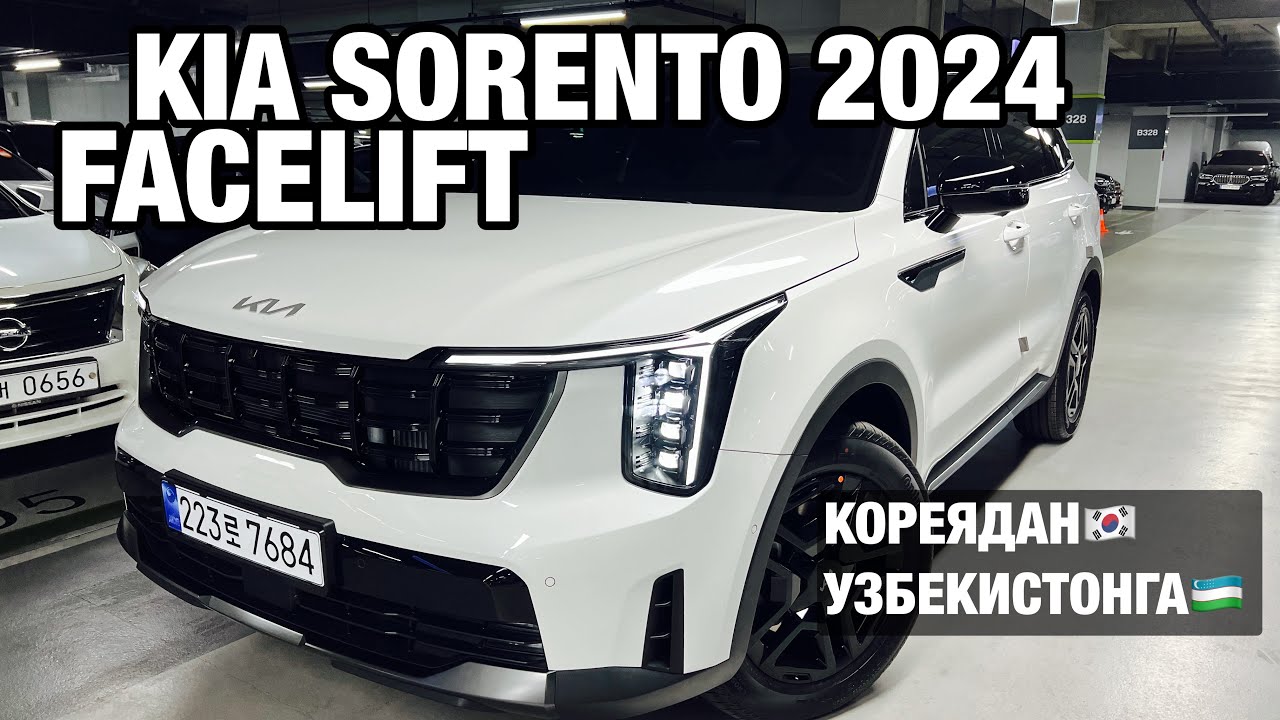 KIA SORENTO 2024 FACELIFT#kiasorento#автоизкореи#sorentohybrid#сорентогибрид#kiabongo#evcars