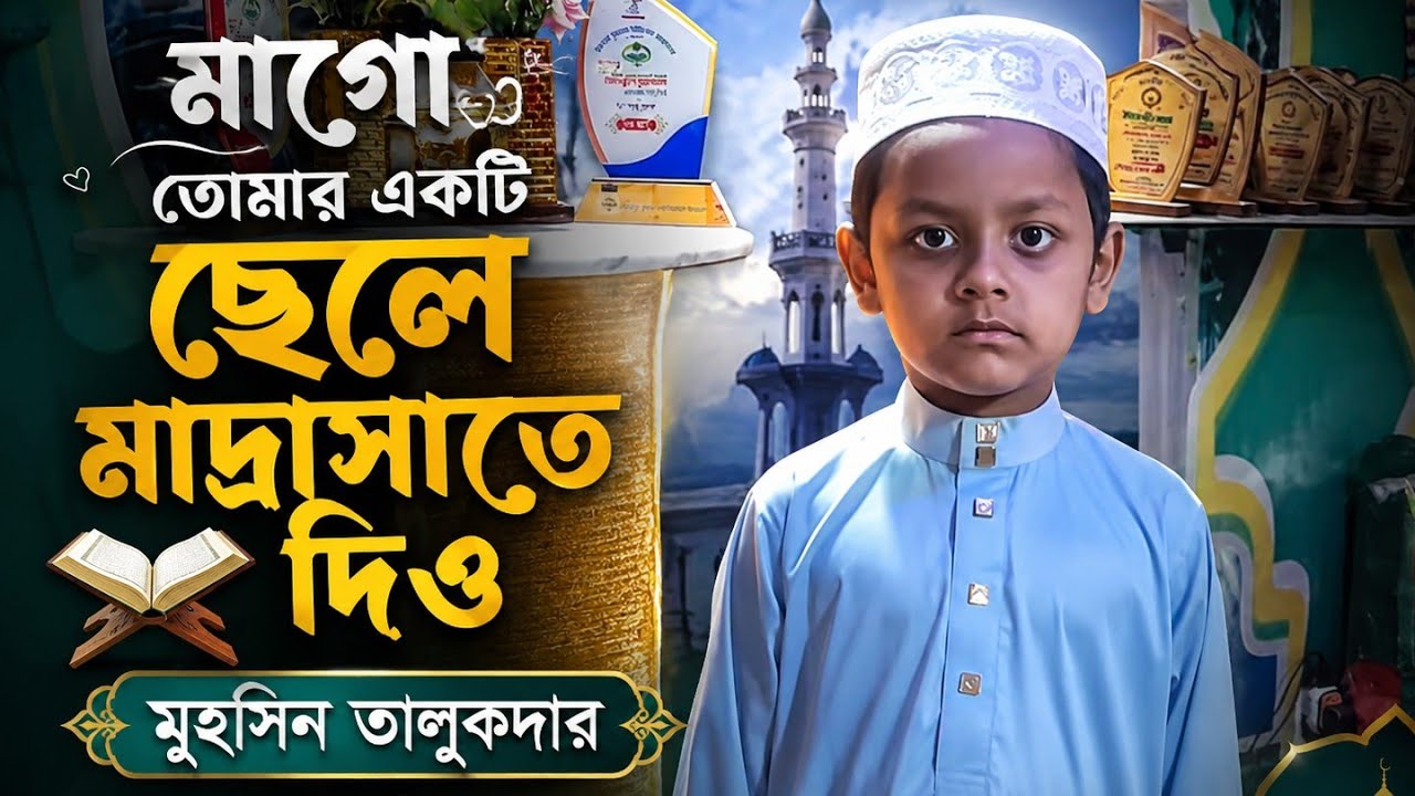 মাগো তোমার একটি ছেলে মাদ্রাসাতে দিও,মুহসিন তালুকদার।Mago Tumar Ekti Chele Madrasate.Muhsin Talukder 