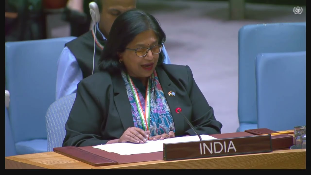 Cd'A Yojna Patel at the United Nations Security Council Open Debate on Working Methods.