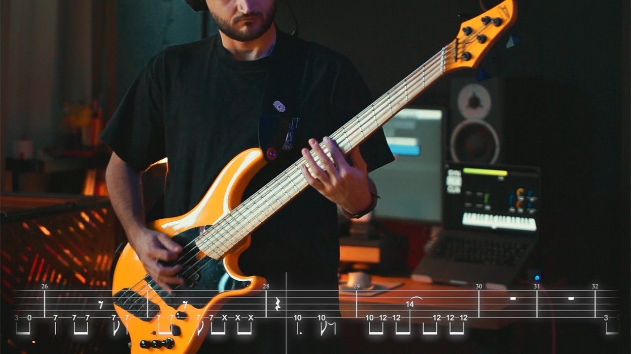 Volumes - Bad Habit - Bass Tab Cover - Dingwall NG2 - Neural DSP Parallax