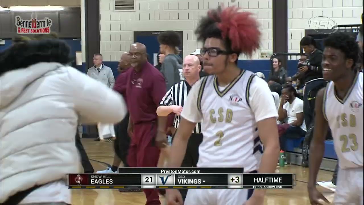 Highlights: Cambridge-South Dorchester vs Snow Hill Boys Basketball 1A East Region Final