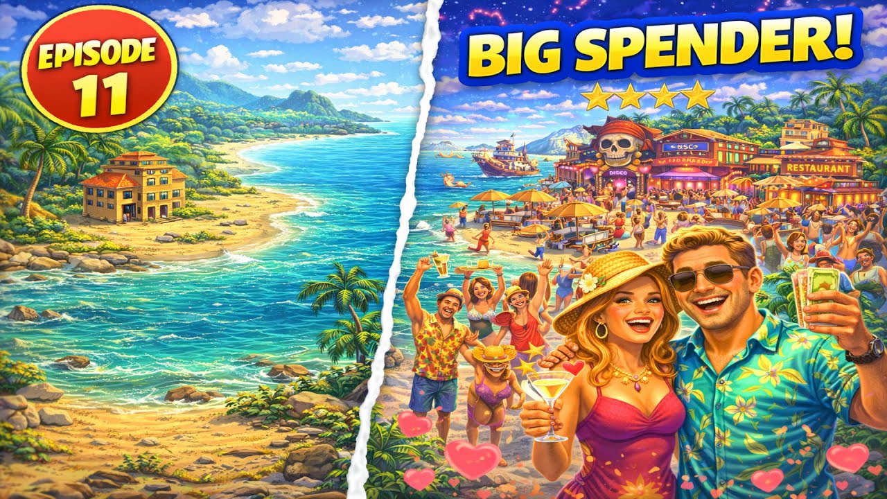 FROM ZERO TO 4 STARS ⭐ Beach Life Gameplay: Big Spender! (No Commentary)