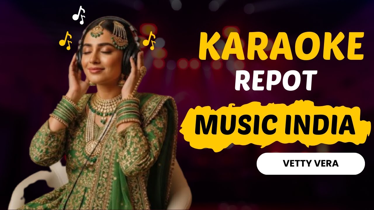 Repot - Vetty Vera | Karaoke Dangdut Versi Musik India Nostalgia