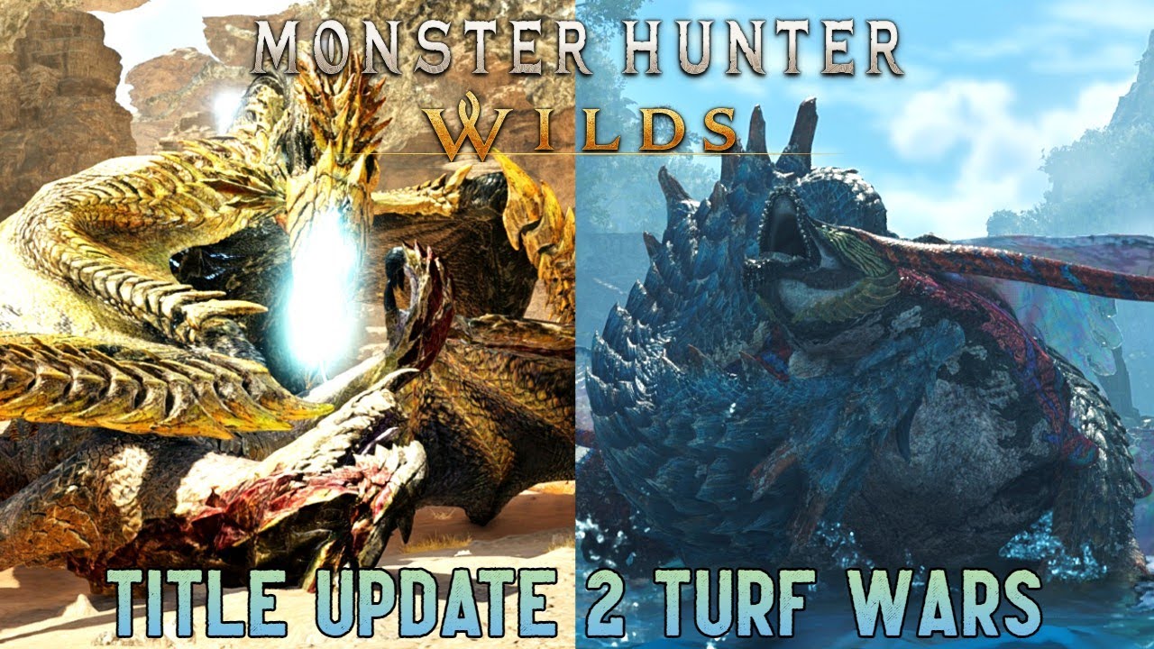 All Lagiacrus and Seregios Turf Wars in Title Update 2 [Monster Hunter Wilds]