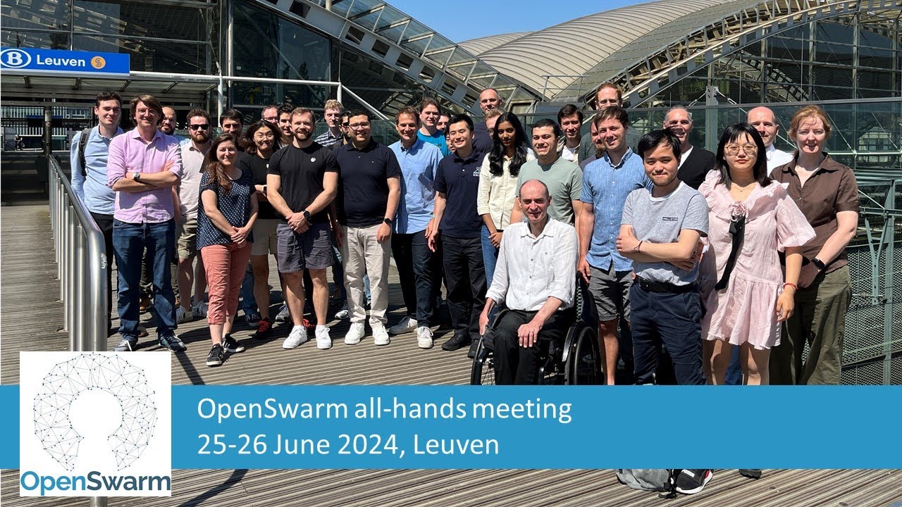 OpenSwarm All-hands meeting in Leuven, 25-26 June 2024