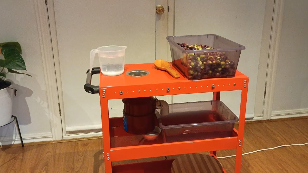 Homemade Olive Oil Making Machine