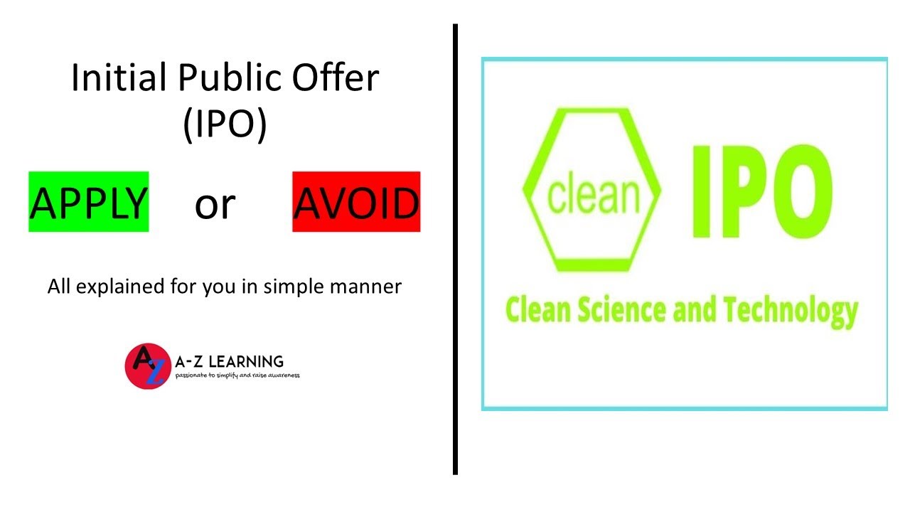Clean Science and Technology IPO
