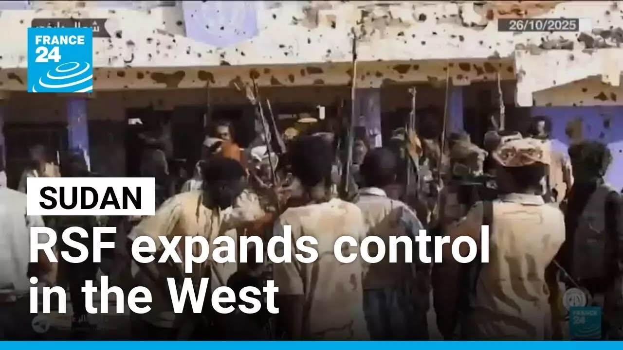 RSF expands control in western Sudan &bull; FRANCE 24 English