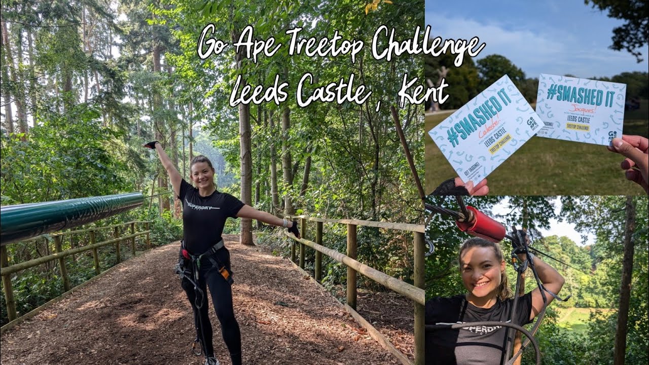 Spend the day with me at Go Ape🌳🍁🪵 Treetop Challenge | VLOG | Celeste Mae