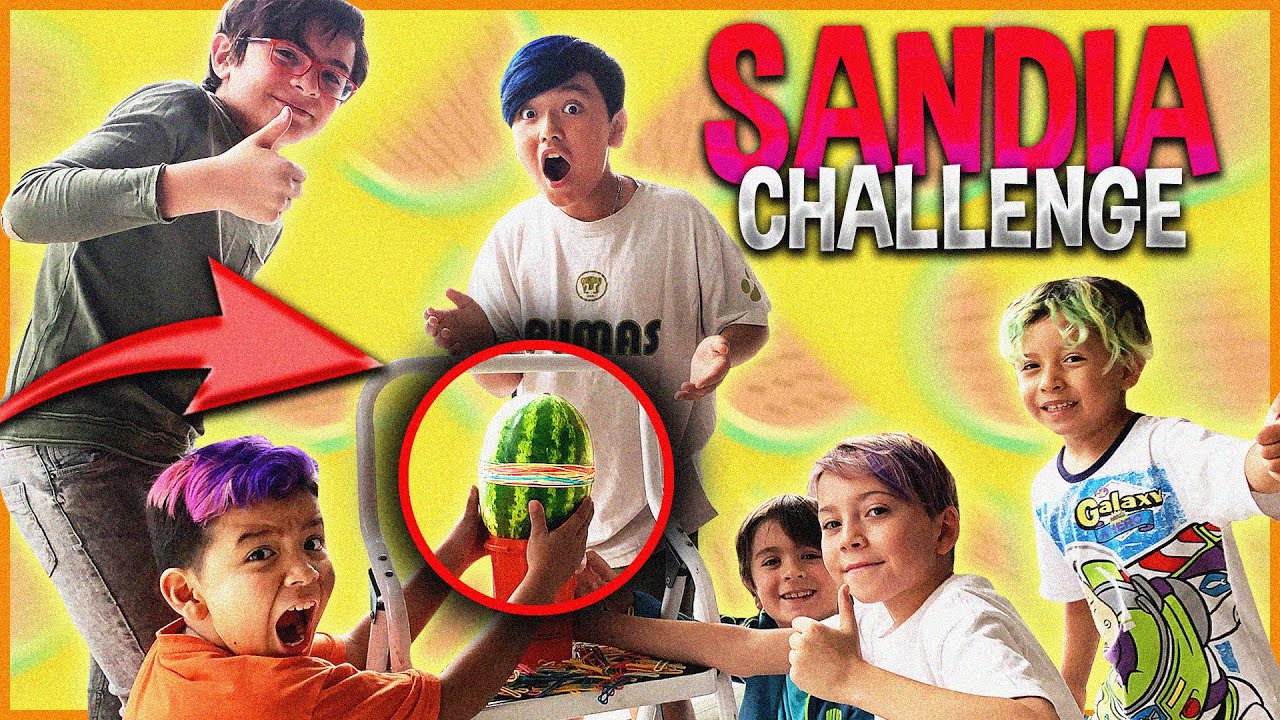 SANDIA CHALLENGE! CON PICULIN Y GALLETITA