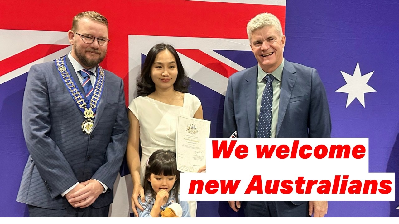 Why we welcome new Australians