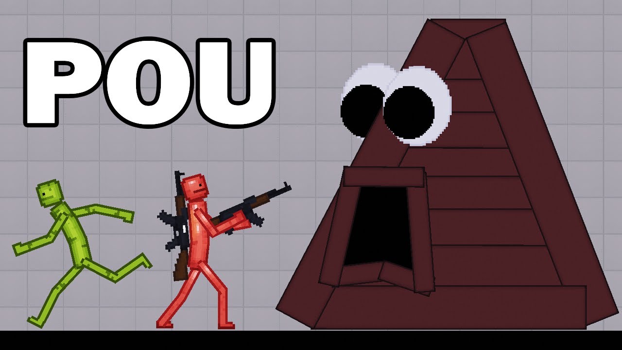 I Turn Melon Human Into POU - Bou's Revenge Update - People Playground