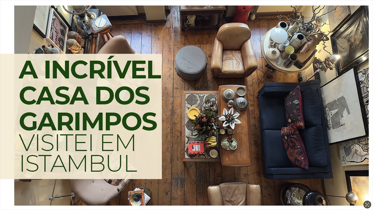 QUEM AMA GARIMPOS E ANTIGUIDADES VAI ADORAR!  CASA INTEIRA COM OBJETOS RAROS EM ISTAMBUL - TURQUIA