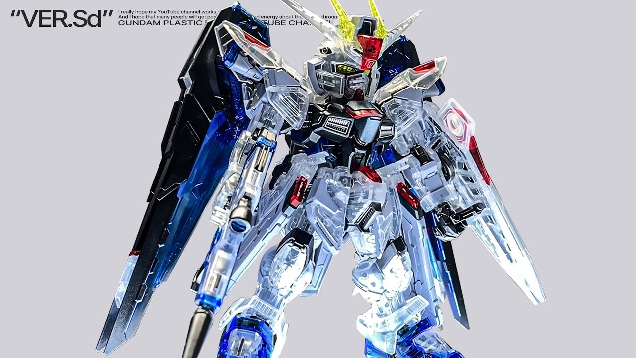 MGSD FREEDOM GUNDAM VER.CLEAR CUSTOM BUILD