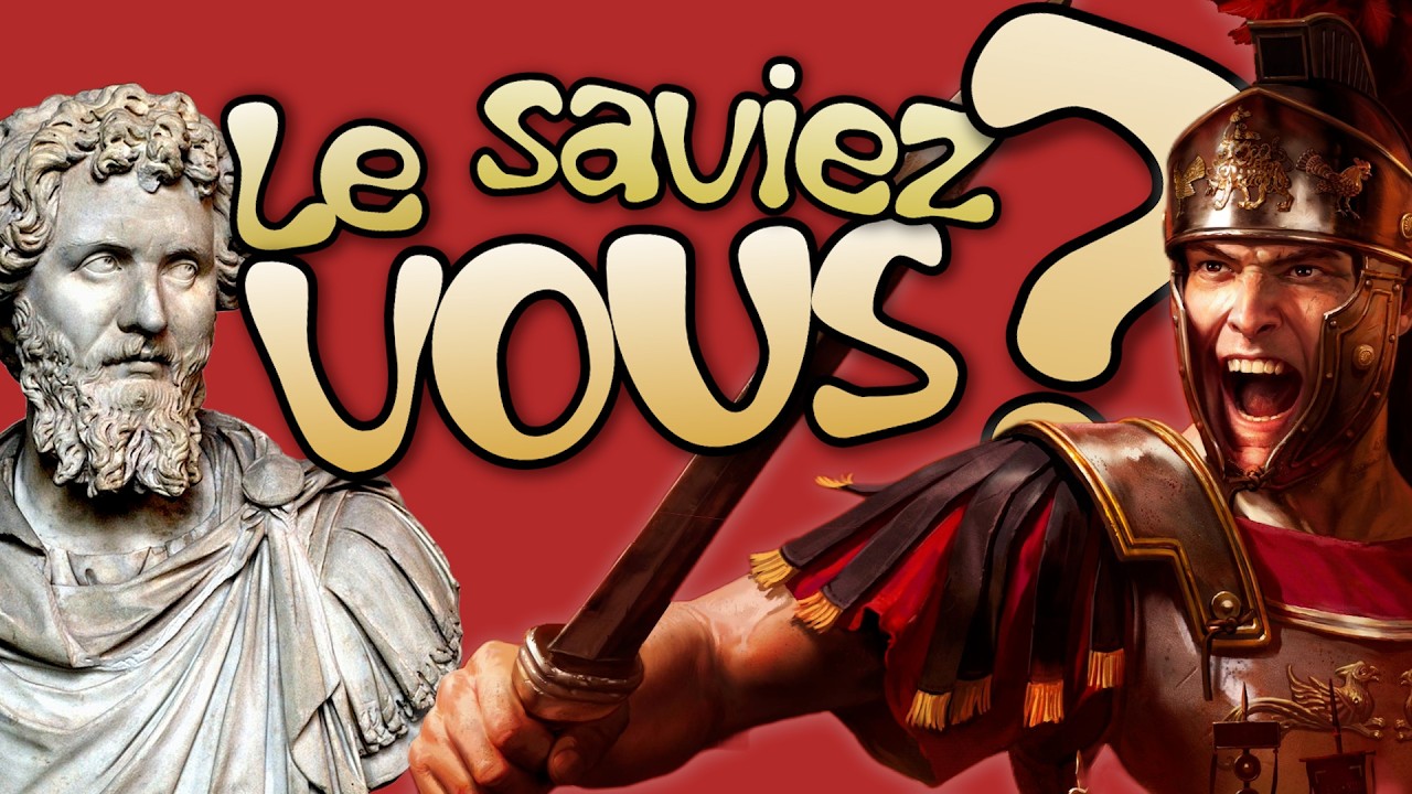 Le Saviez-Vous ? -10 Anecdotes sur l'Empire Romain  ⚔️