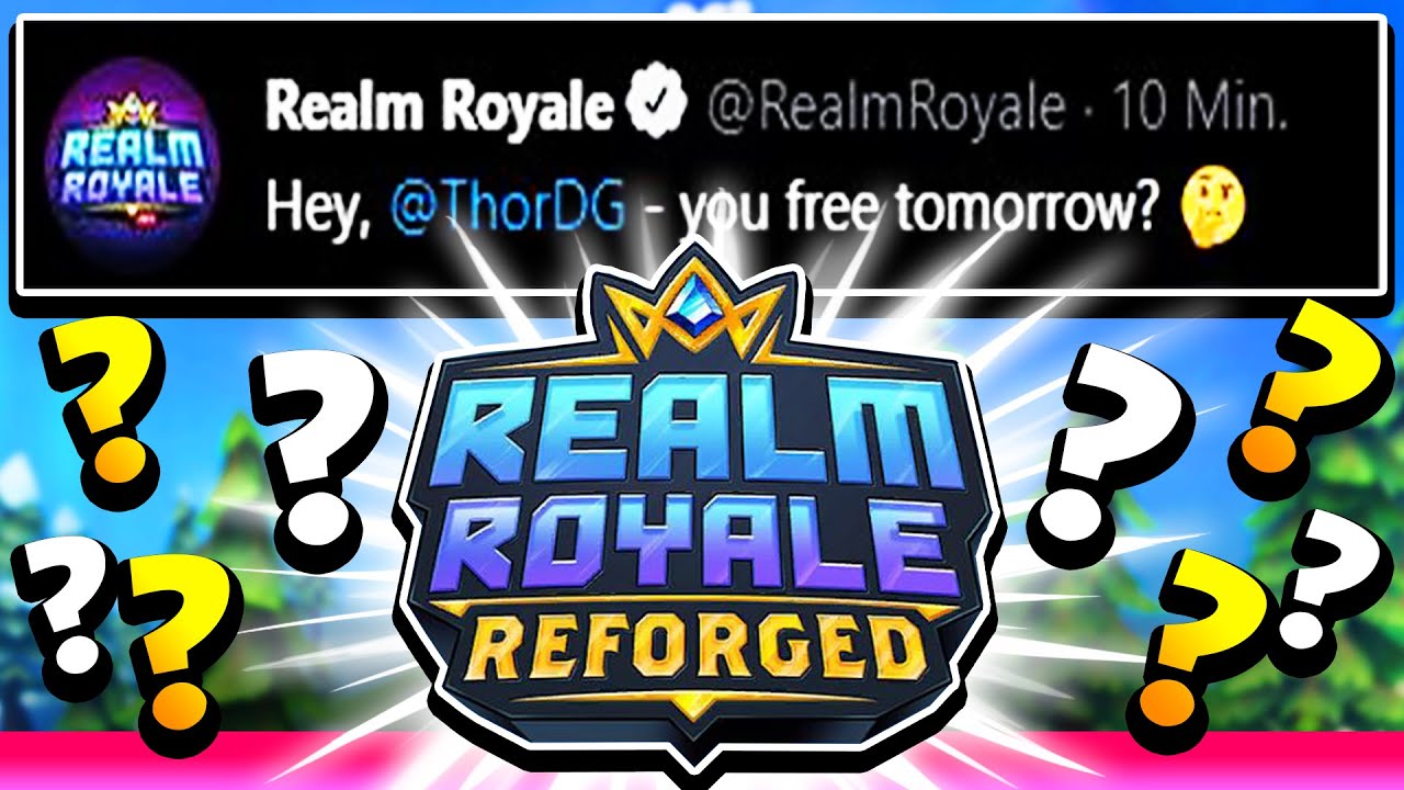 PATCH TOMORROW?! | Realm Royale REFORGED
