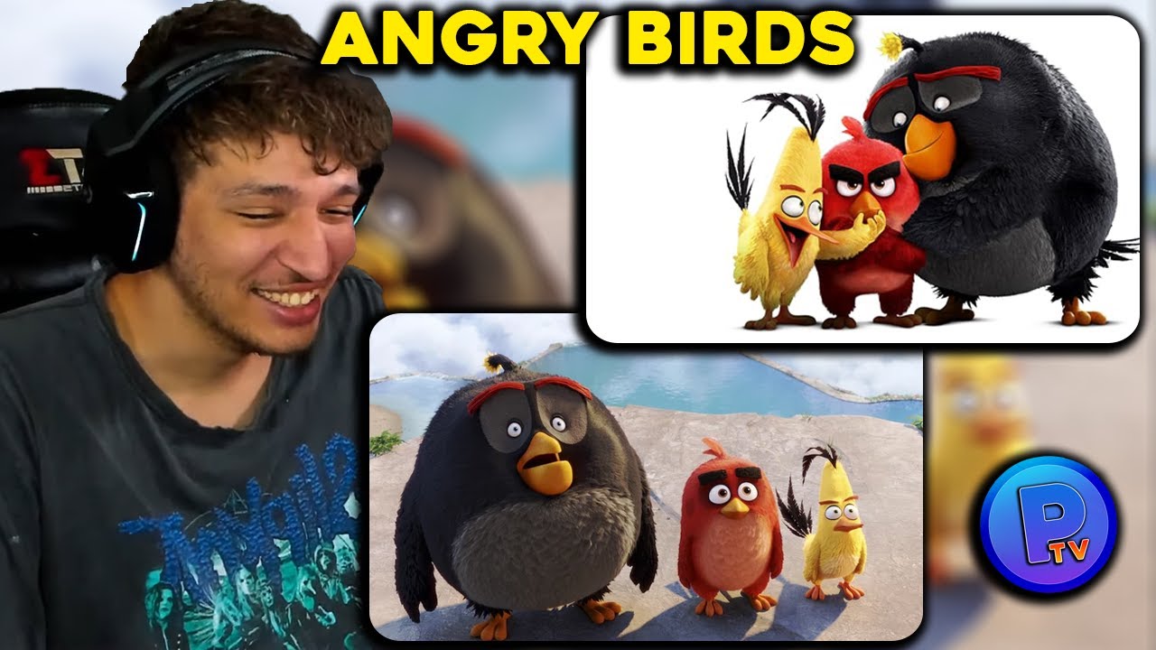 EM BUSCA DA RAIVA! | ANGRY BIRDS O FILME REACT