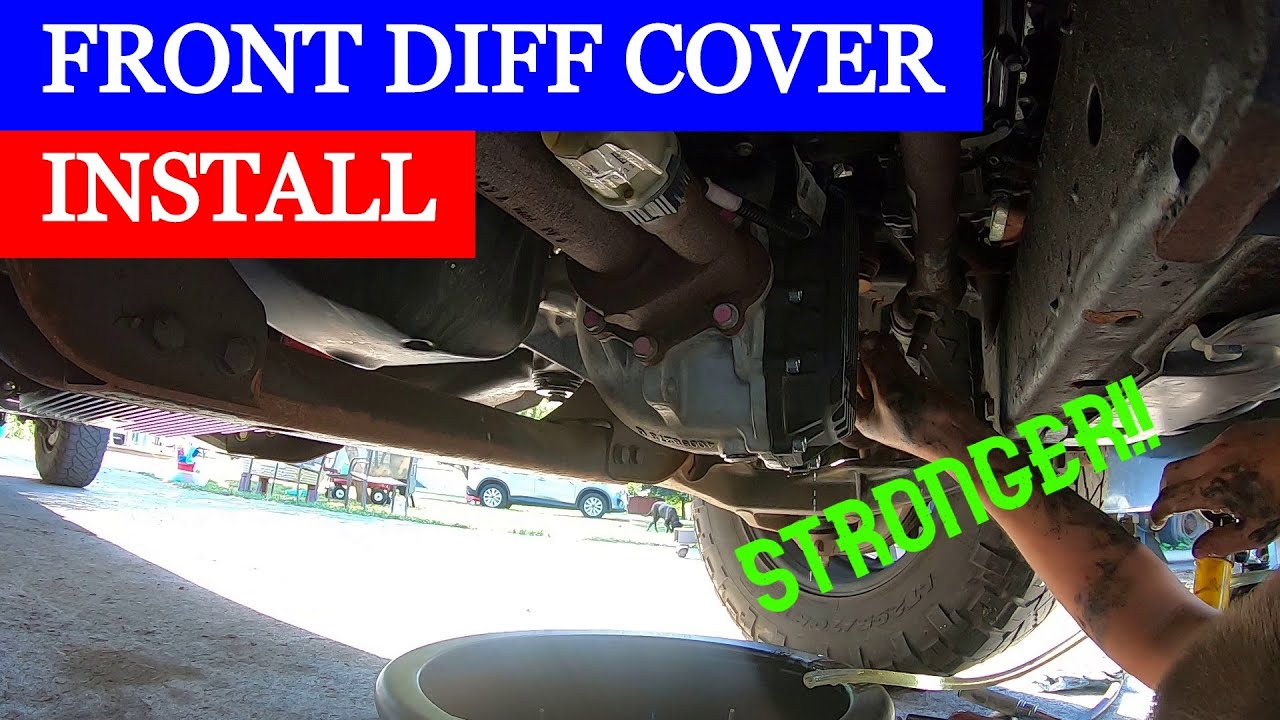 Installing a PERFORMANCE Front Differential Cover on my 2017 Chevrolet 2500HD DURAMAX