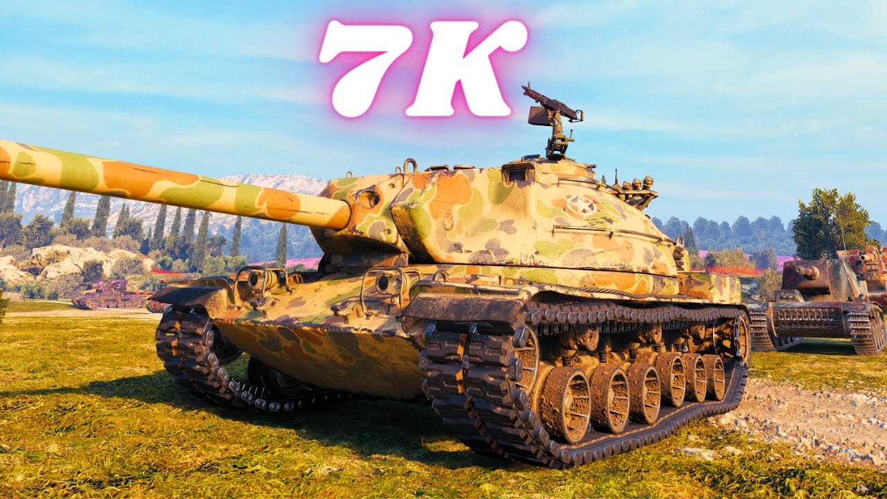 XM66F  7K Damage 9 Kills  World of Tanks Replays