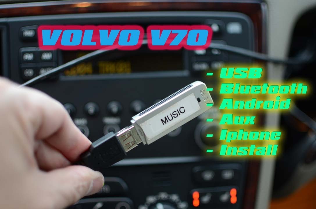 Volvo V70: Bluetooth, Ipod, Nexus, Android And Mp3 Auxiliary Options By Autotoys