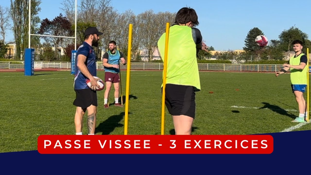 [Rugby] 3 EXERCICES pour Améliorer ta Passe Vissée ! 🎯🏉