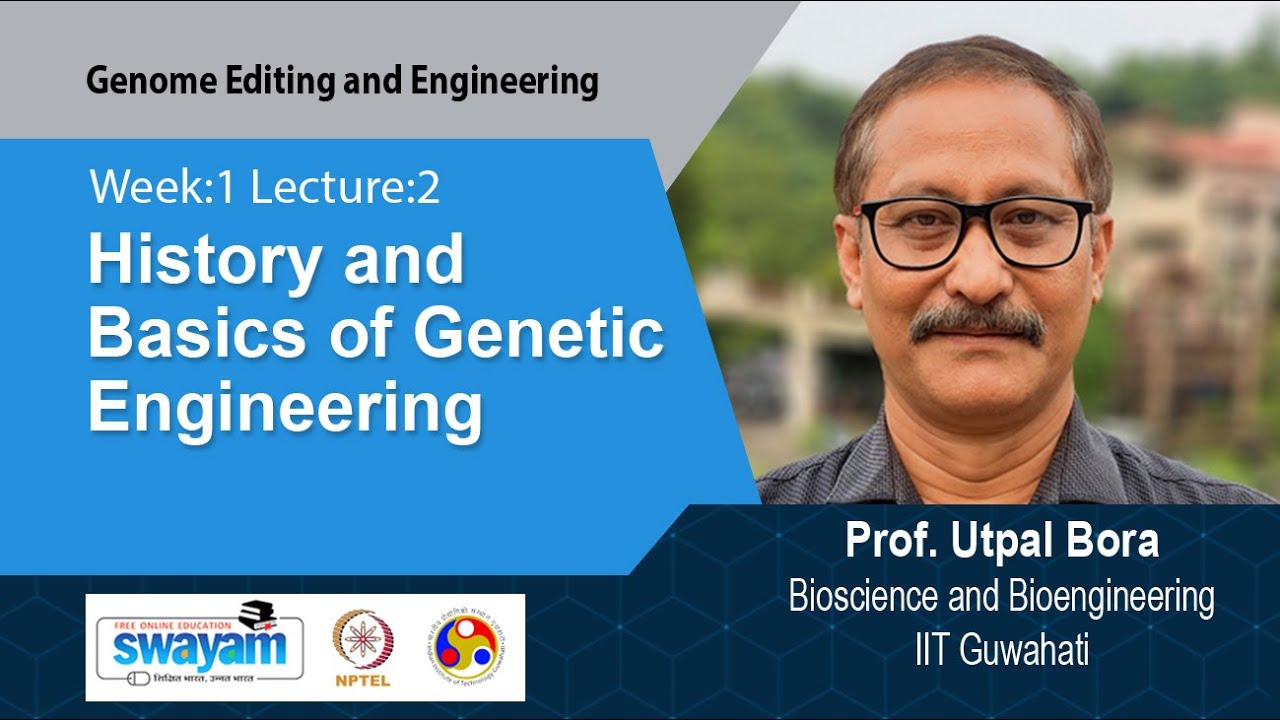 Lec 2: History and Basics of Genetic Engineering