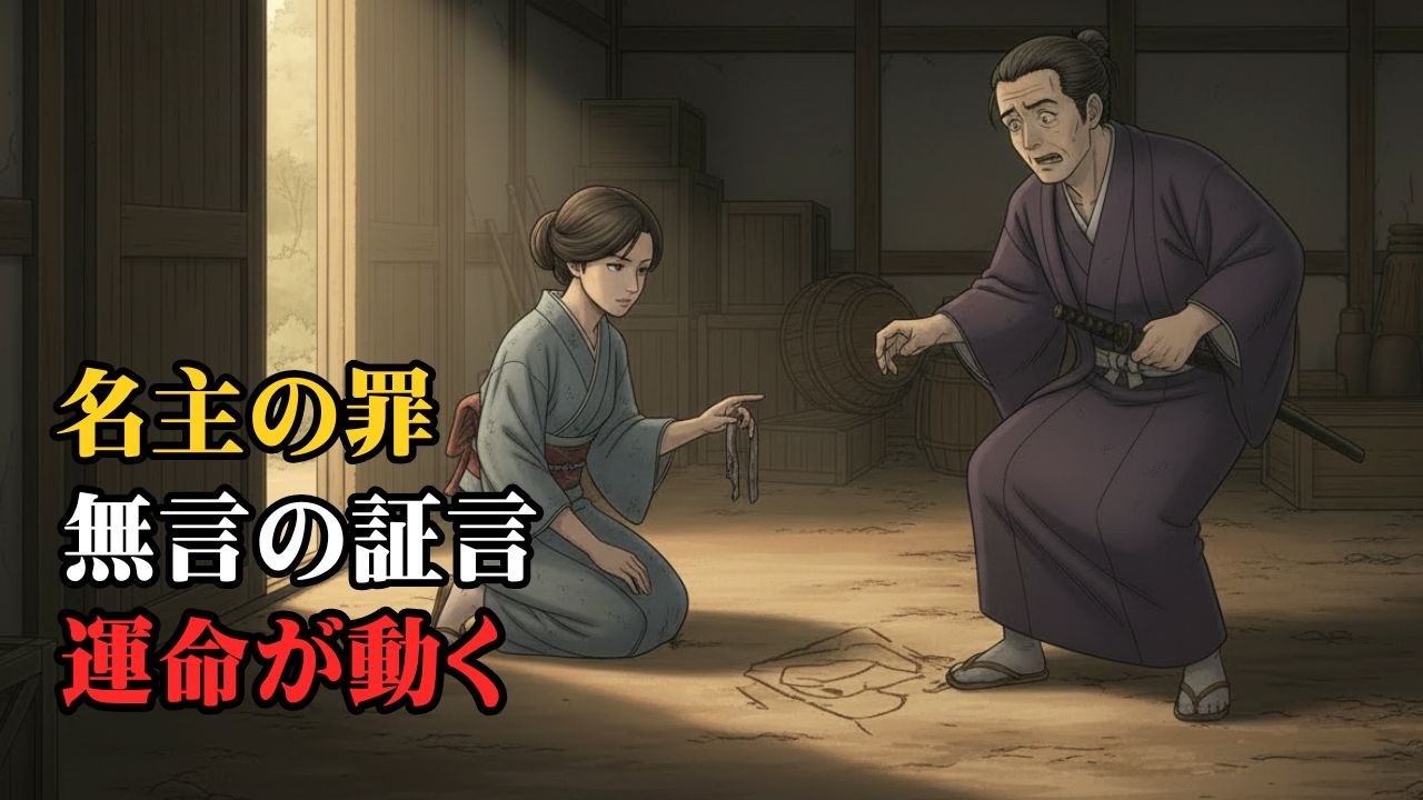 言葉なき妻が暴いた名主の悪事…一枚の絵が村の運命を変えた