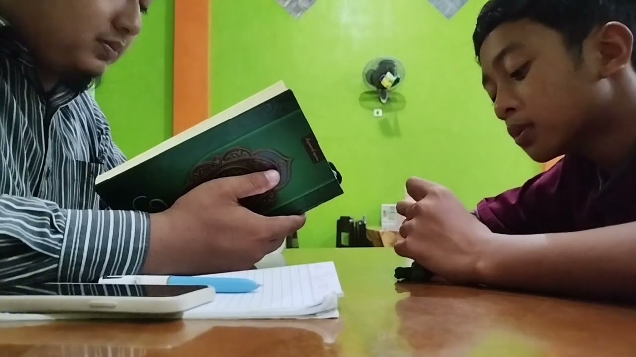 Lagi ngaji bareng ustadz Adhi 