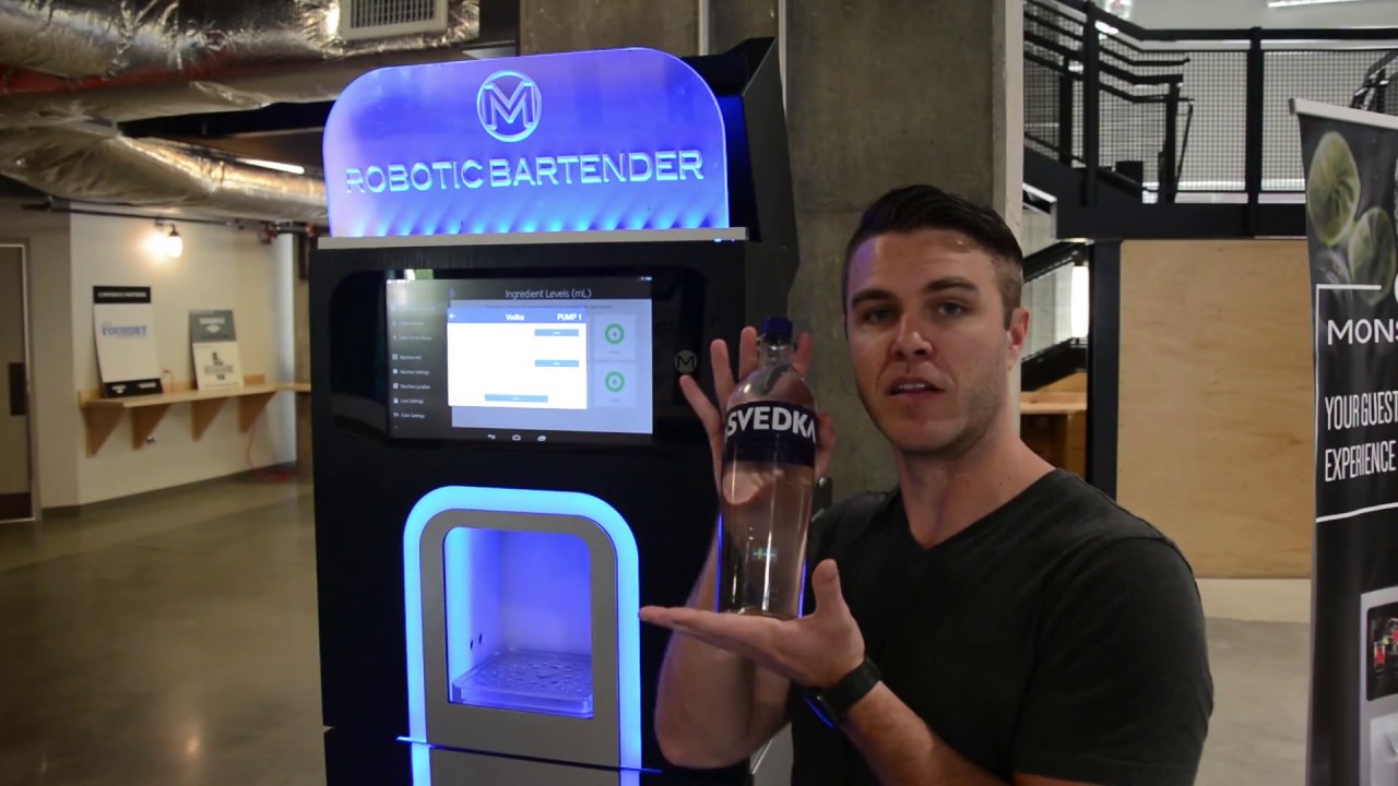 Using a Robotic Bartender
