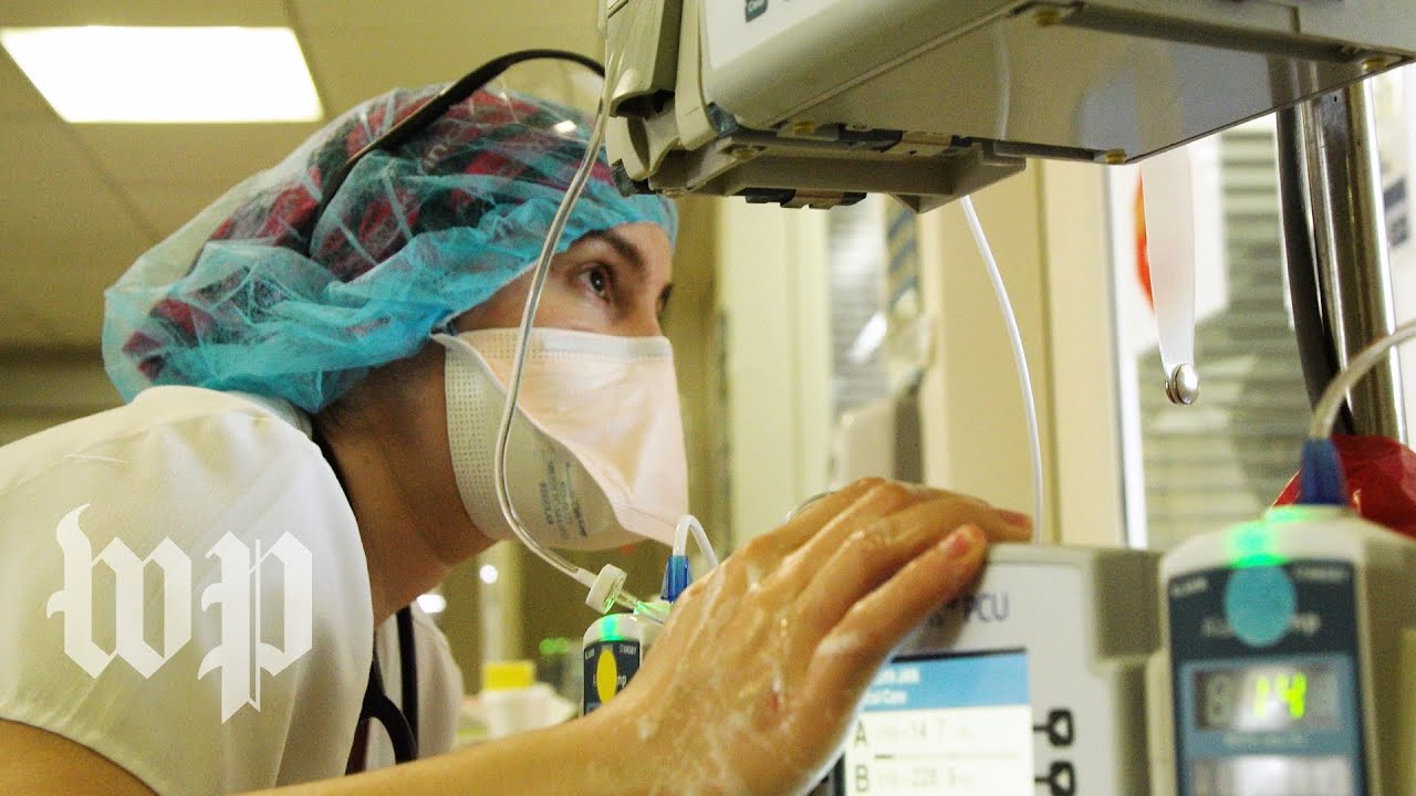 On shift in a New York hospital overwhelmed by coronavirus patients