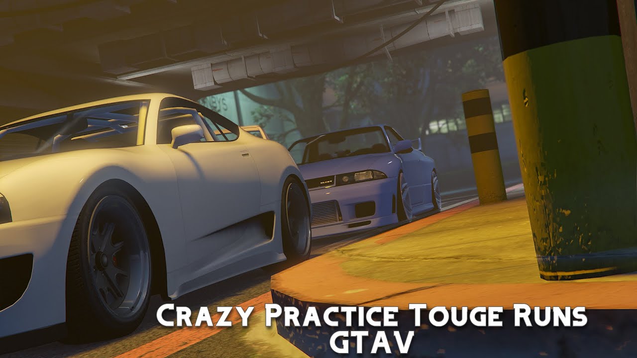 GTA V Crazy Practice Touge Battles! (Pure Audio)