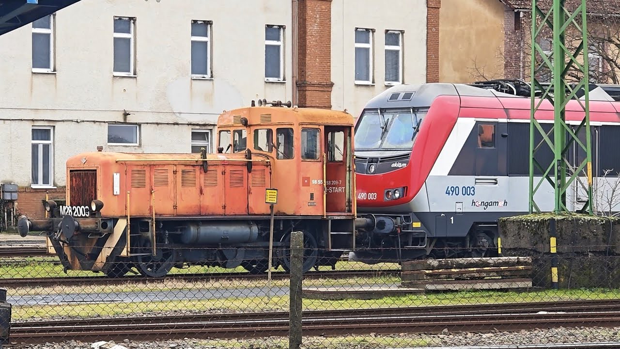 Vonatok Dombóvár és környékén