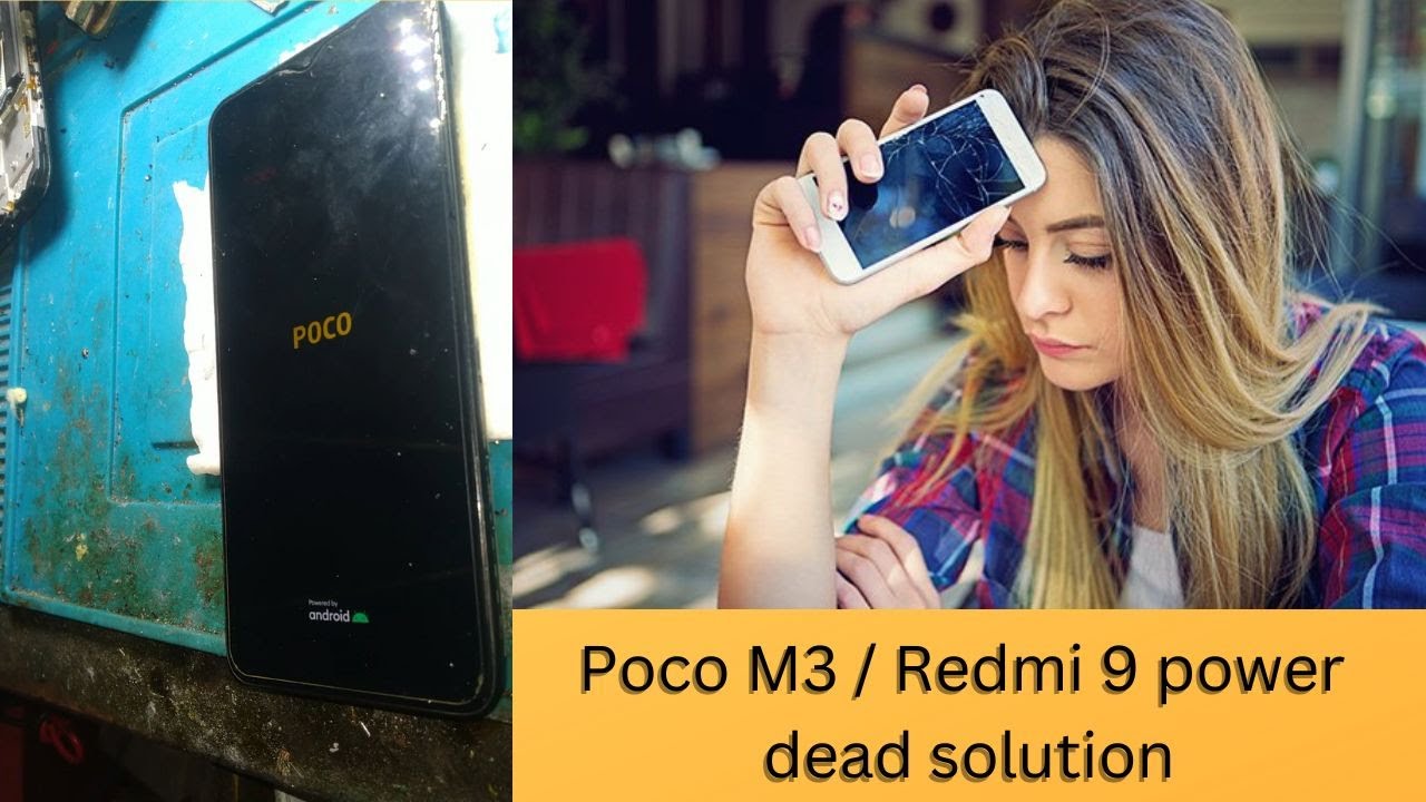 Poco M3 / Redmi 9 power dead solution CPU Reballing successful