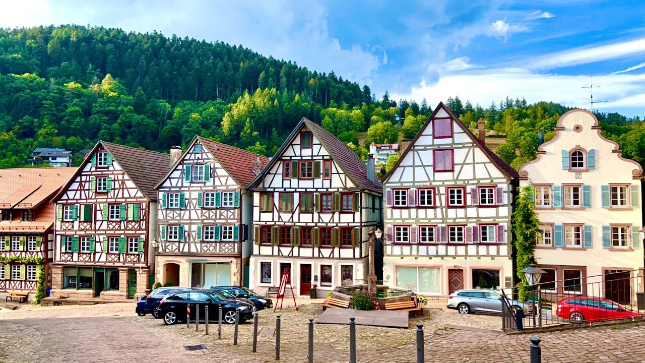 My trip to Schiltach town 🏠Germany 🇩🇪 رحلتي إلى منطقة شيلاتخ في ألمانيا