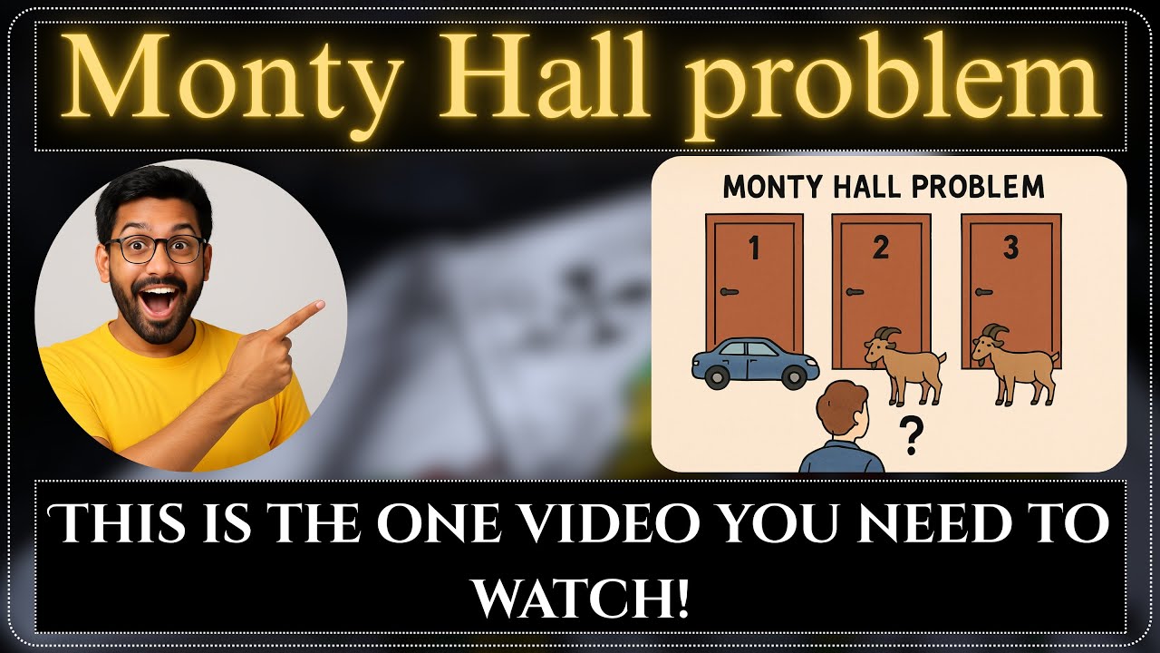 Monty Hall Problem | Important for SSC | Railway | Banking | Maths by Toyesh
